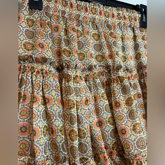 NWT MISA LOS ANGELES TWO TIER PRINT SKIRT SIZE SMALL - Picture 2 of 7
